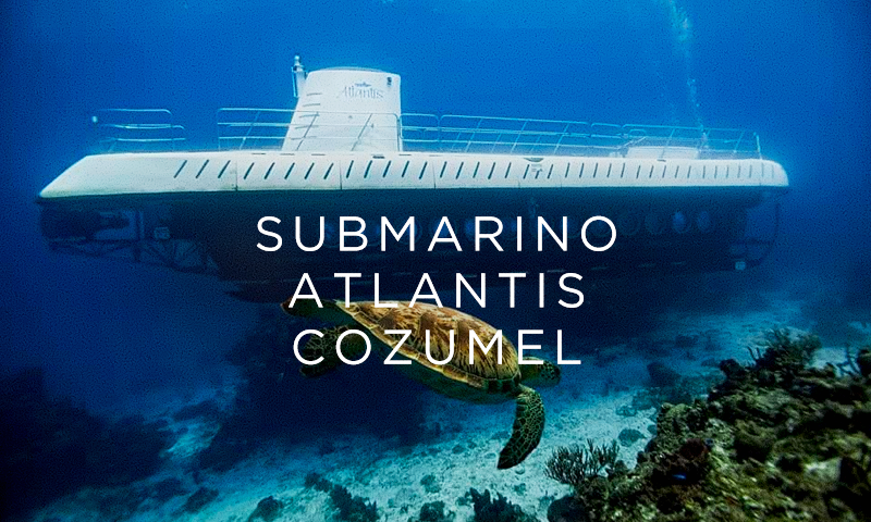 Submarino Atlantis Cozumel ¿Cuánto cuesta subir al submarino en Cozumel?