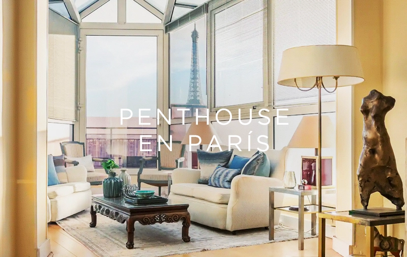 El penthouse más exclusivo de Paris