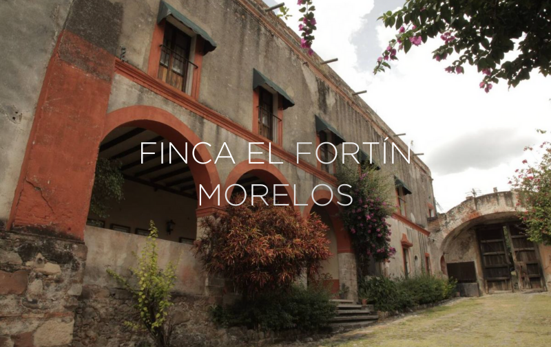 Finca el Fortin en Morelos, Mexico